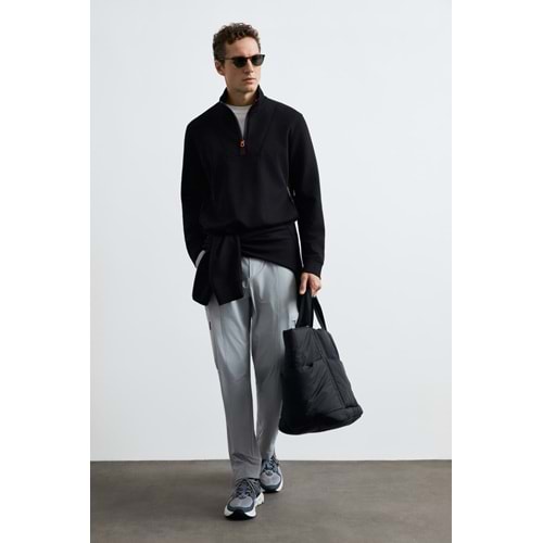 Lufian 112030206 Wyatt Yarım Fermuarlı Erkek Sweatshirt