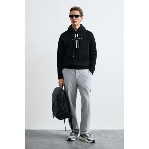 Lufian 112030207 Decland Kapüşonlu Sweatshirt Erkek Sweatshirt