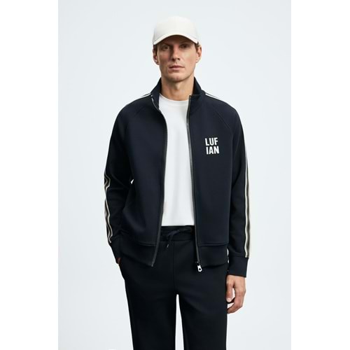 Lufian 112050086 Travıs Erkek Eşofman Üstü Erkek Sweatshirt