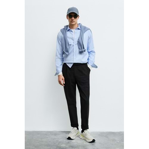 Lufian 112010701 Zen Erkek Basic Regular Fit Erkek Gömlek
