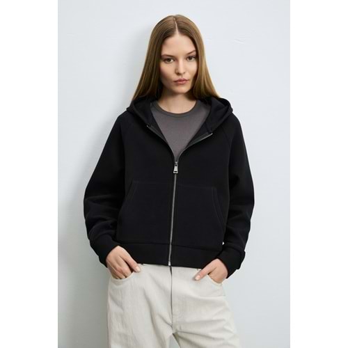 Lufian 122050016 Rene Örme Kadın Eşofman Üstü Kadın Sweatshirt