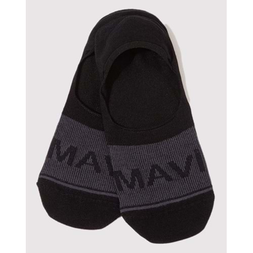 Mavi M0911319-900 Logo Nakışlı Babet Çorabı Unisex Çorap
