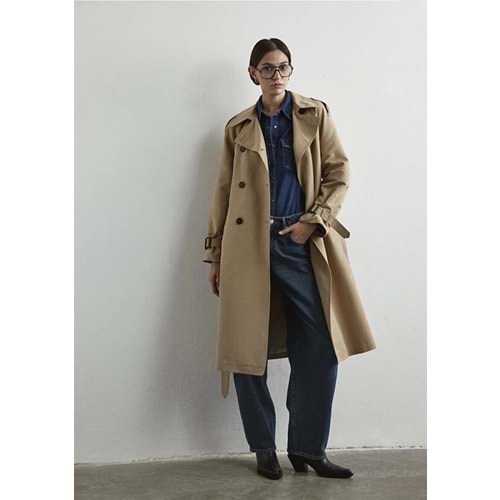 Mavi M1110458-70202 Trençkot Ceket Kadın Mont