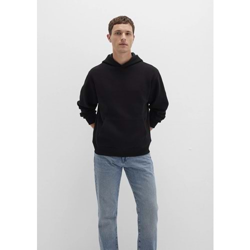 Mavi M0S10275-900 Mavi Kapüşonlu Sweatshirt Erkek Sweatshirt