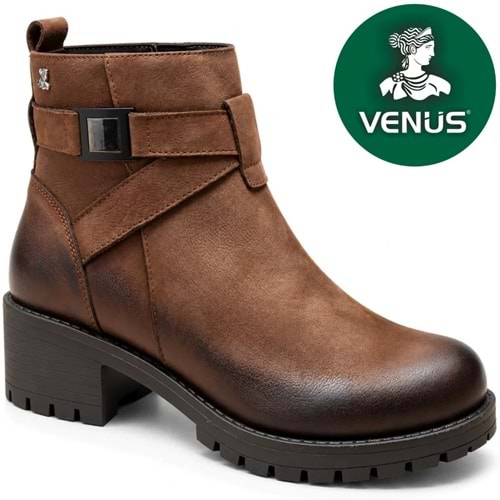 Venüs Mirai Hakiki Deri Kaymaz Taban Ortopedik Kadın Bot