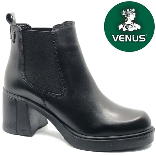 Venüs Amare Hakiki Deri Kaymaz Taban Ortopedik Kadın Bot
