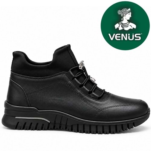 Venüs Tunland Hakiki Deri Ortopedik Topuklu Kadın Bot