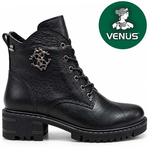 Venüs Linkeding Hakiki Deri Kaymaz Taban Ortopedik Postal Kadın Bot