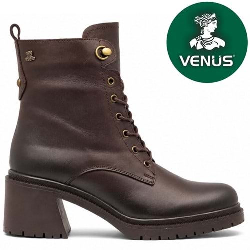 Venüs Sarissa Hakiki Deri Kaymaz Taban Ortopedik Postal Kadın Bot