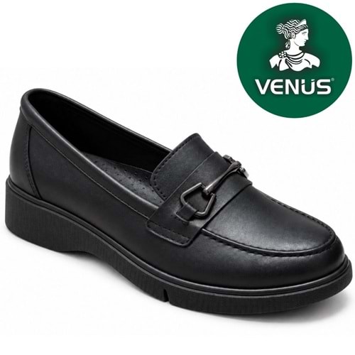 Venüs Virintage Hakiki Deri Ortopedik Casual Kadın Babet Ayakkabı