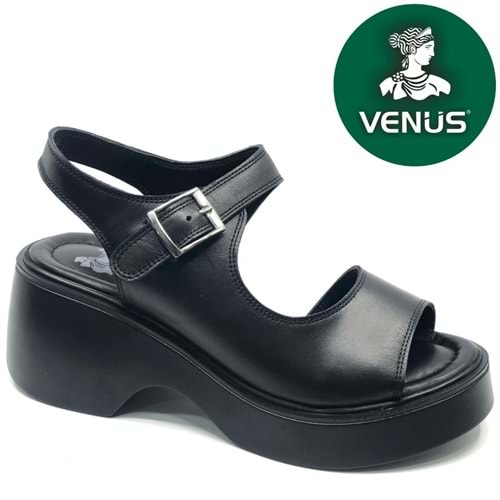 Venüs Buzzard Hakiki Deri Comfort Ortopedik Kadın Sandalet