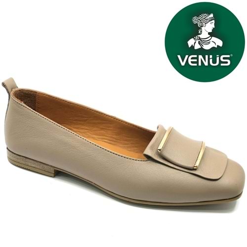 Venüs Demon Hakiki Deri Ortopedik Kadın Casual Babet Ayakkabı
