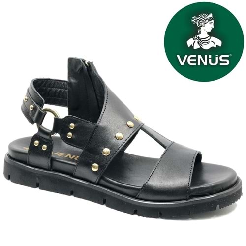 Venüs Tripki Hakiki Deri Comfort Ortopedik Kadın Sandalet