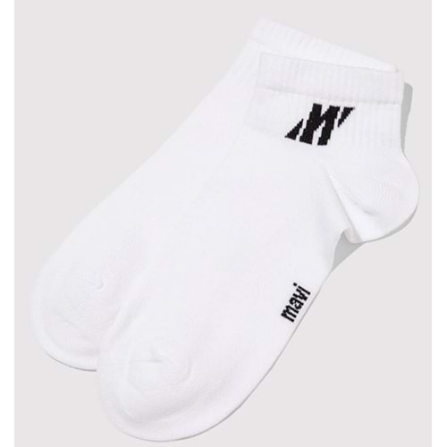 Mavi M0911962-20843 Mavi N Pro Logo Nakışlı Unisex Çorap