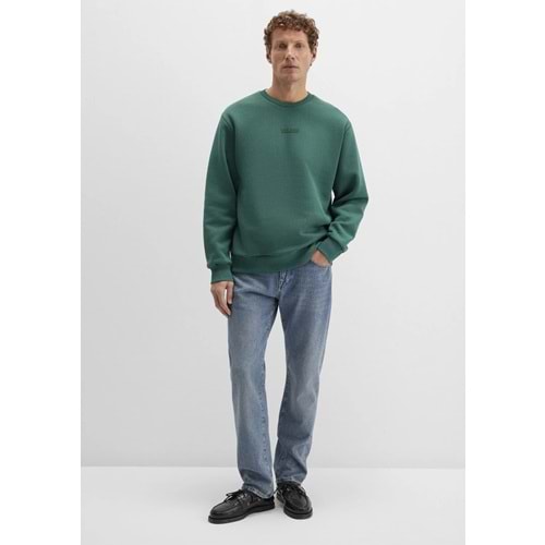 Mavi M0S10586-71874 Mavi Jeans Detaylı Erkek Sweatshirt