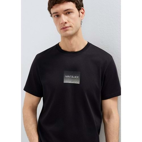 Mavi M0613364-71379 Mavi Black Baskılı Tişört Erkek T-Shirt