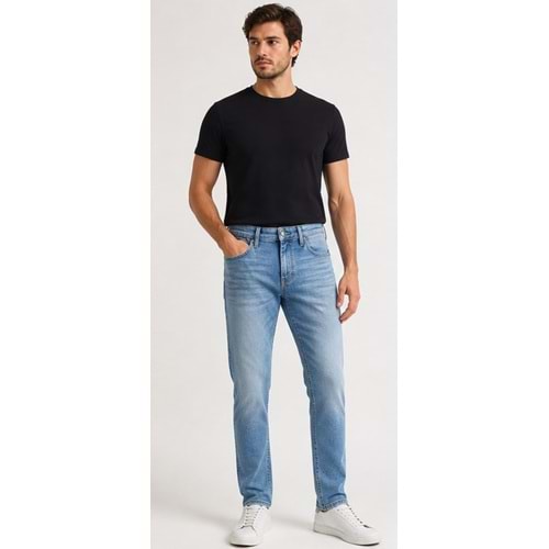 Mavi M00351A3240 Marcus Mid Blue Ultra Move Jean Pantolon Erkek Kot Pantolon