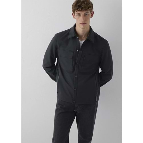 Mavi M0110910-71379 Mavi Su İtici Pro-Tech Water-Replent Spandex Erkek Mont