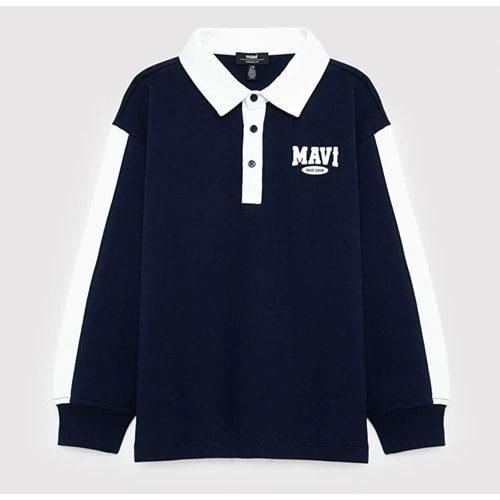 Mavi M6S10185-84371 Mavi Logo Baskılı Çocuk Sweatshirt