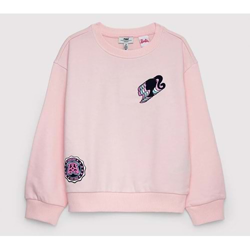 Mavi M7S10209-90773 Mavi Barbie Baskılı Kız Çocuk Sweatshirt