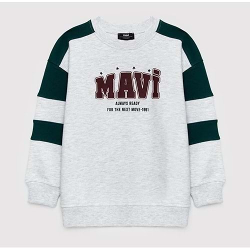 Mavi M6S10186-88467 Mavi Logo Baskılı Çocuk Sweatshirt
