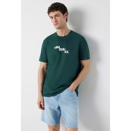 Mavi M0612274-85173 İstanbul Baskılı T-Shirt Erkek Tişort