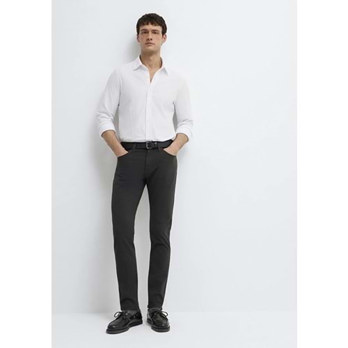 Mavi M00351A4090 Marcus Kahverengi Gabardin Jean Pantolon Erkek Kot Pantolon