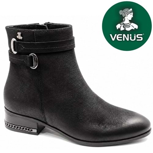 Venüs Parnasos Hakiki Deri Kaymaz Düz Taban Ortopedik Kadın Bot