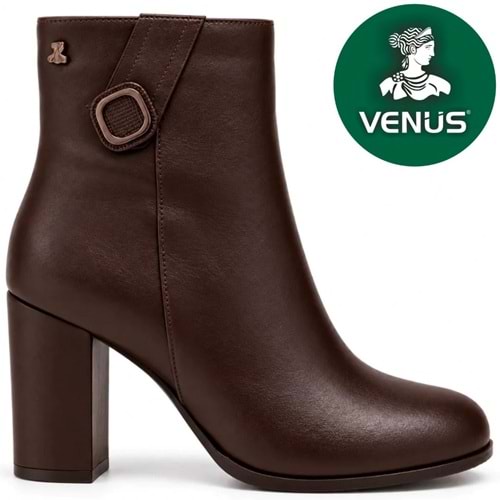 Venüs Virikula Hakiki Deri Ortopedik Topuklu Kadın Bot