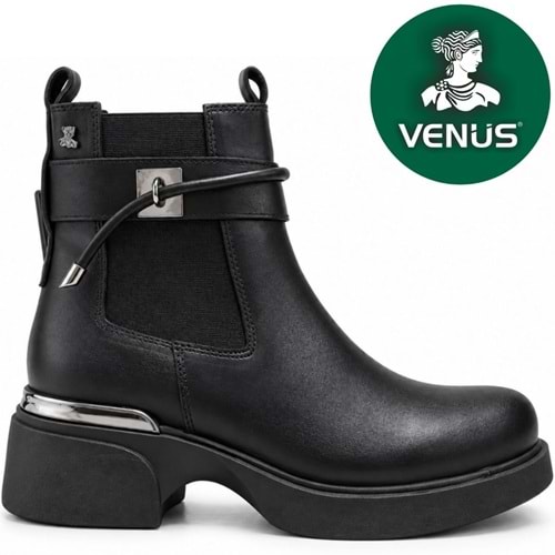 Venüs Rinye Hakiki Deri Ortopedik Kadın Bot
