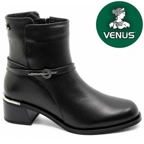 Venüs Odokra Hakiki Deri Kaymaz Düz Taban Ortopedik Kadın Bot