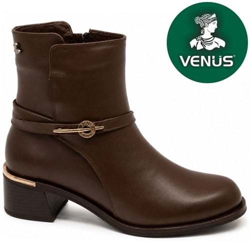 Venüs Odokra Hakiki Deri Kaymaz Düz Taban Ortopedik Kadın Bot
