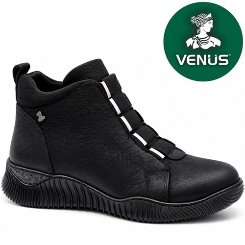 Venüs Pege Hakiki Deri Kaymaz Taban Ortopedik Kadın Bot