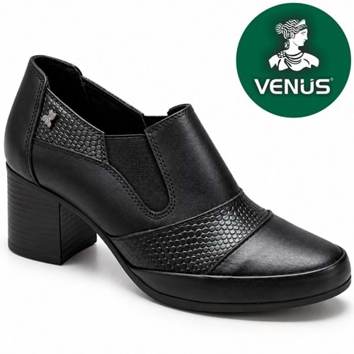 Venüs Cibring Hakiki Deri Comfort Ortopedik Kadın Topuklu Ayakkabı