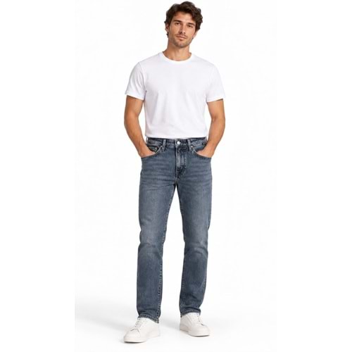 Mavi M00351A4232 Marcus Mavi Dark Indigo Str Jean Pantolon Erkek Kot Pantolon