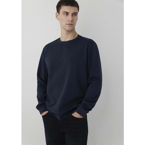Mavi M0S20106-70490 Mavi Black Logo Baskılı Erkek Sweatshirt