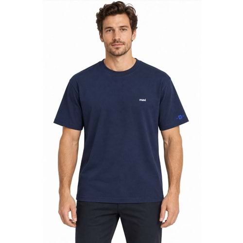 Mavi M0620348-84371 Mavi Logo Baskılı Basic Tişört Erkek Tişort
