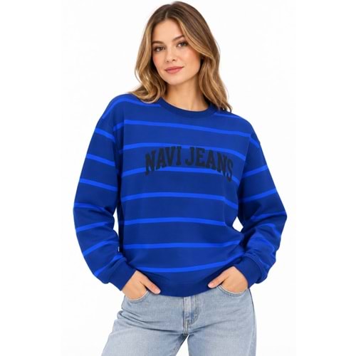 Mavi M1S20129-85471 Mavi Jeans Logo Baskılı Kadın Sweatshirt