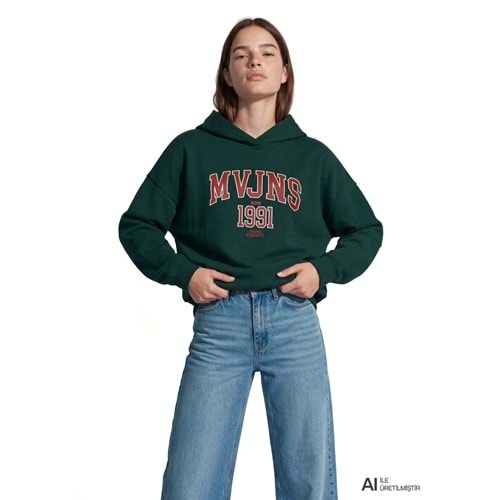 Mavi M1S20141-71929 Mavi Jeans Logo Baskılı Kadın Sweatshirt