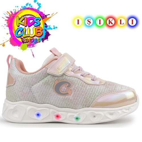 Cool Yuki Işıklı Ortopedik Taban Kız Çocuk Spor Ayakkabı
