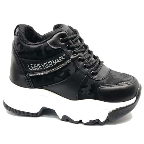 Filet 209 Gizli Topuklu Taban Sneaker Kadın Spor Ayakkabı