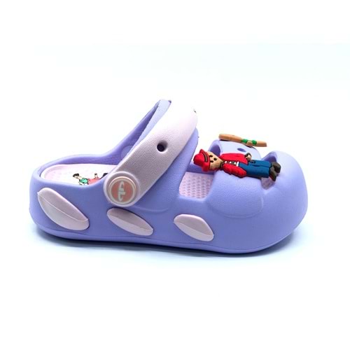 Kocamanlar E477 Hafif Rahat Taban Okul Kreş Havuz Günlük Unisex Çocuk Terlik