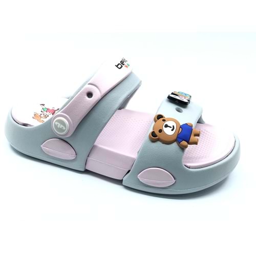 Kocamanlar E482 Hafif Rahat Taban Okul Kreş Havuz Günlük Unisex Çocuk Terlik