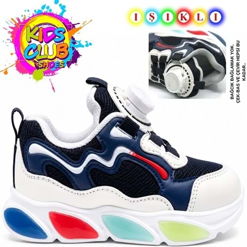 Cool Elliot Akıllı Bağcıklı Işıklı Ortopedik Çocuk Spor Ayakkabı