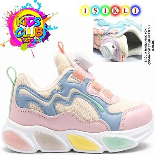 Cool Elliot Akıllı Bağcıklı Işıklı Ortopedik Çocuk Spor Ayakkabı