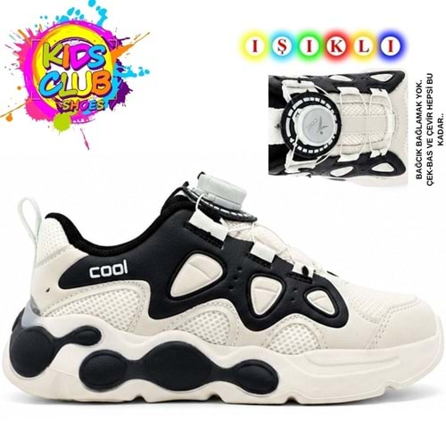 Cool Evan Akıllı Bağcıklı Işıklı Ortopedik Çocuk Spor Ayakkabı