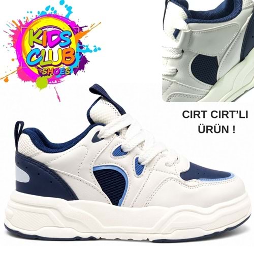 Cool Jacop Bağcık Görünümlü Cırt Cırtlı Sneaker Ortopedik Çocuk Spor Ayakkabı