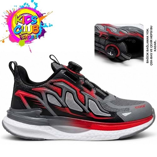 Cool Zeo Akıllı Bağcıklı Ortopedik Çocuk Spor Ayakkabı