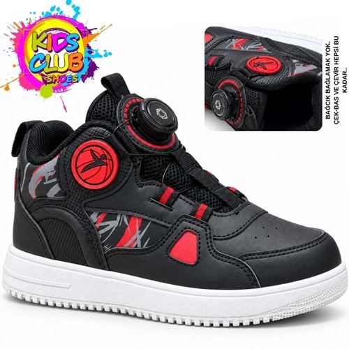 Cool Terry Boğazlı Akıllı Bağcıklı Ortopedik Çocuk Spor Ayakkabı