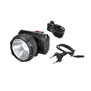 Powermaster Yajia YJ-1836 1 Led'li Şarjlı Kafa Feneri